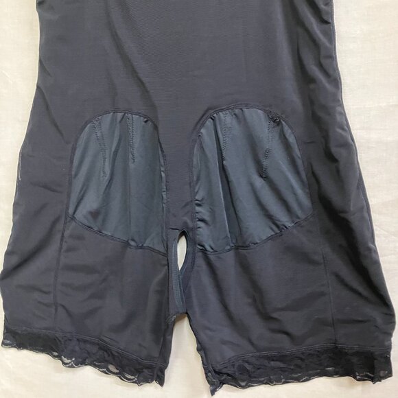 Women's Shapewear Postpartum Tummy Control Body Zip Shaper Butt Lifter Black 3XL - Picture 10 of 13